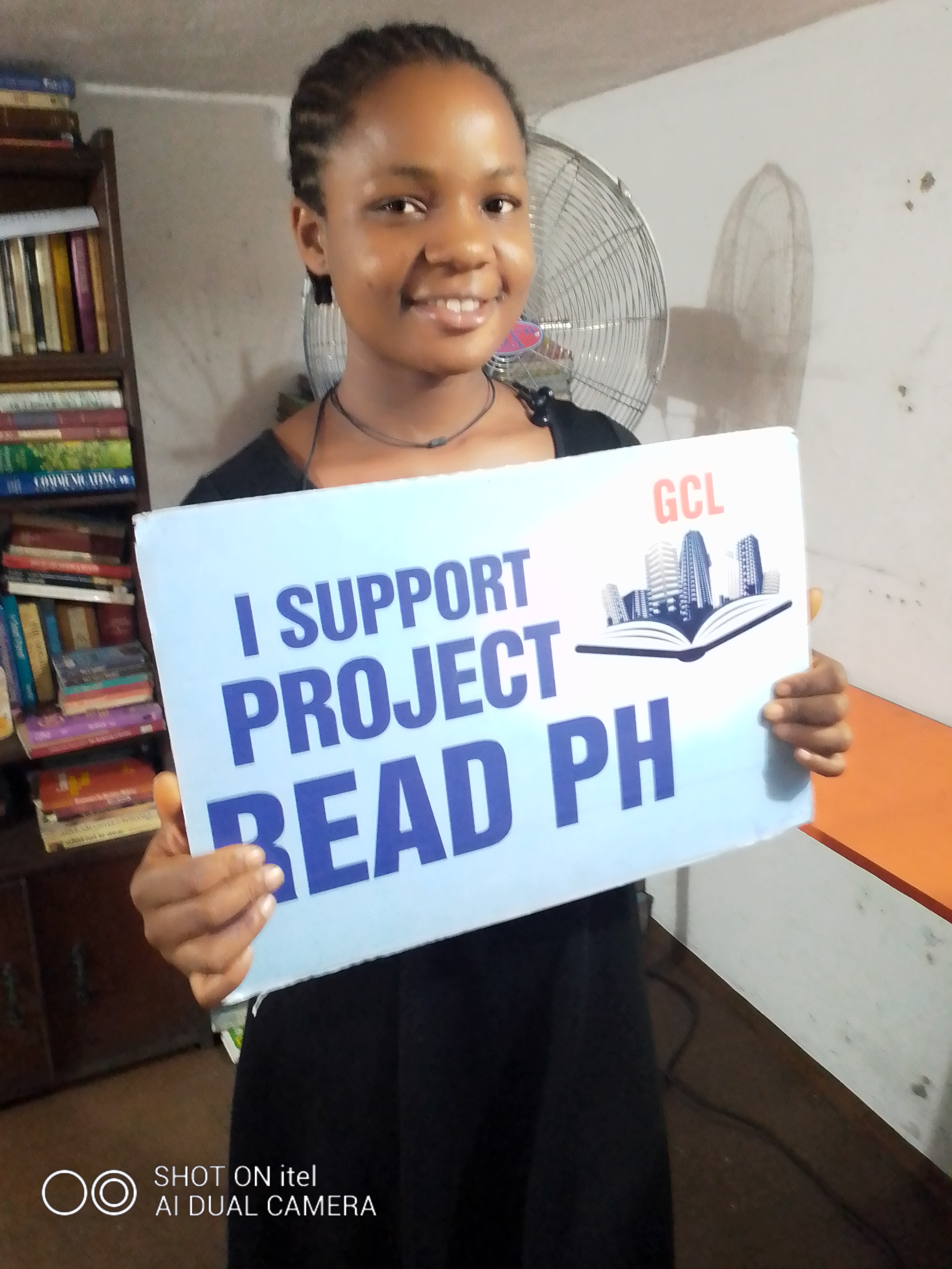 Girl Holding a Certificate